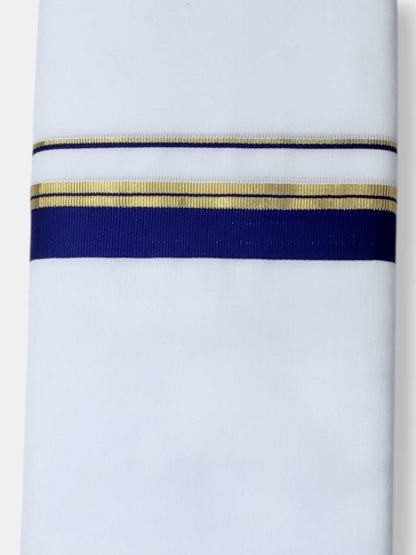 Kerala Premium Balaramapuram Handloom Dhoti/Mundu for Men