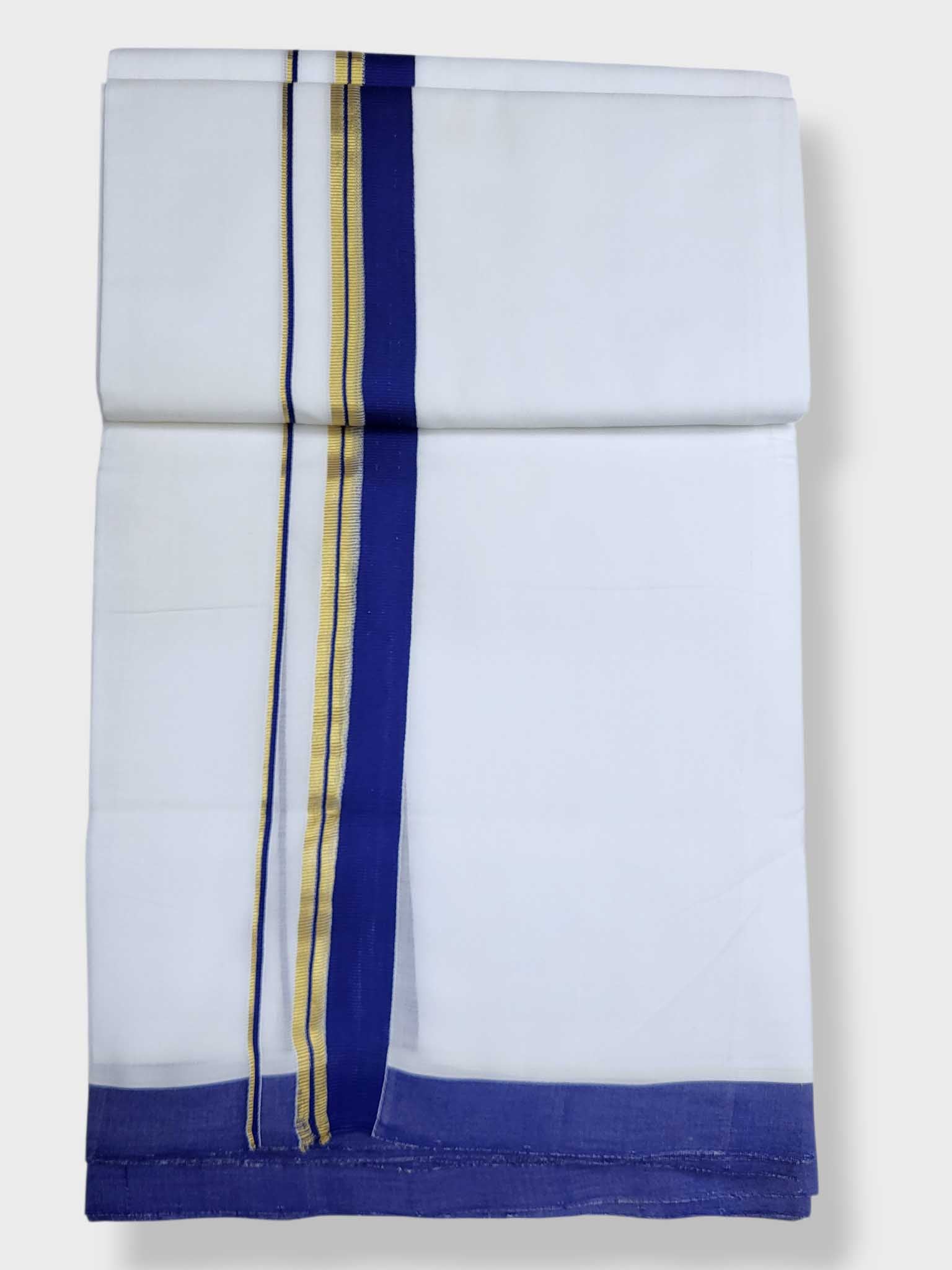 Kerala Premium Balaramapuram Handloom Dhoti/Mundu for Men