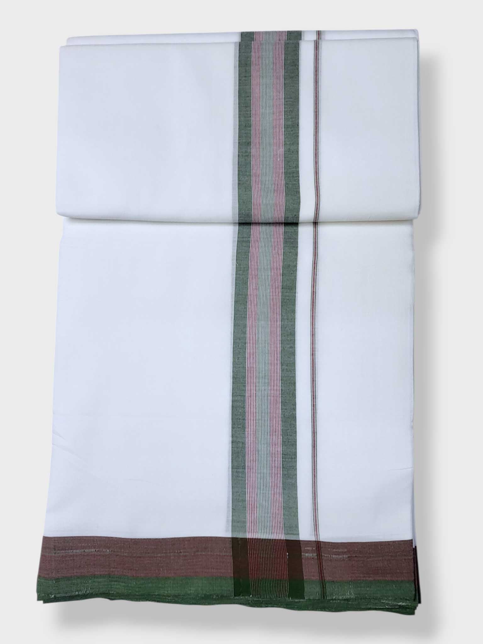 Kerala Premium Balaramapuram Handloom Dhoti/Mundu for Men