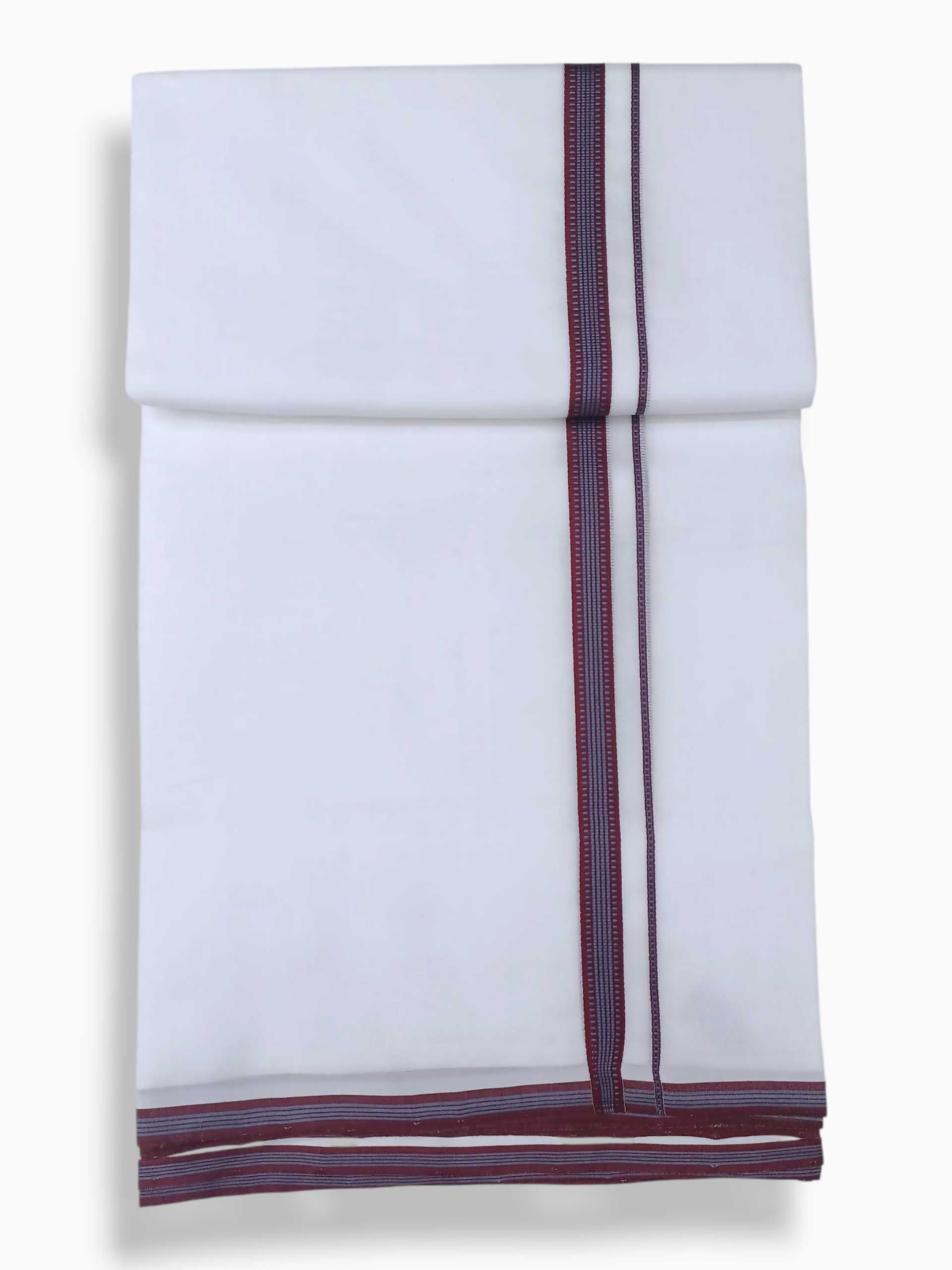 Kerala Premium Balaramapuram Handloom Dhoti/Mundu for Men