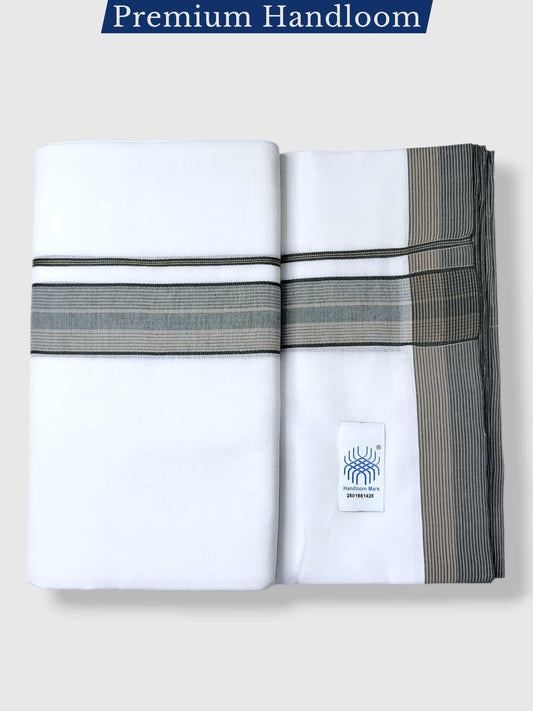 Kerala Premium Balaramapuram Handloom Dhoti/Mundu for Men