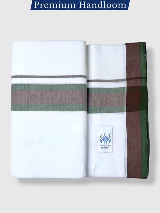 Kerala Premium Balaramapuram Handloom Dhoti/Mundu for Men