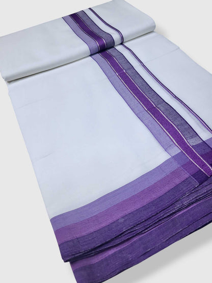 Kerala Premium Balaramapuram Handloom Dhoti/Mundu for Men