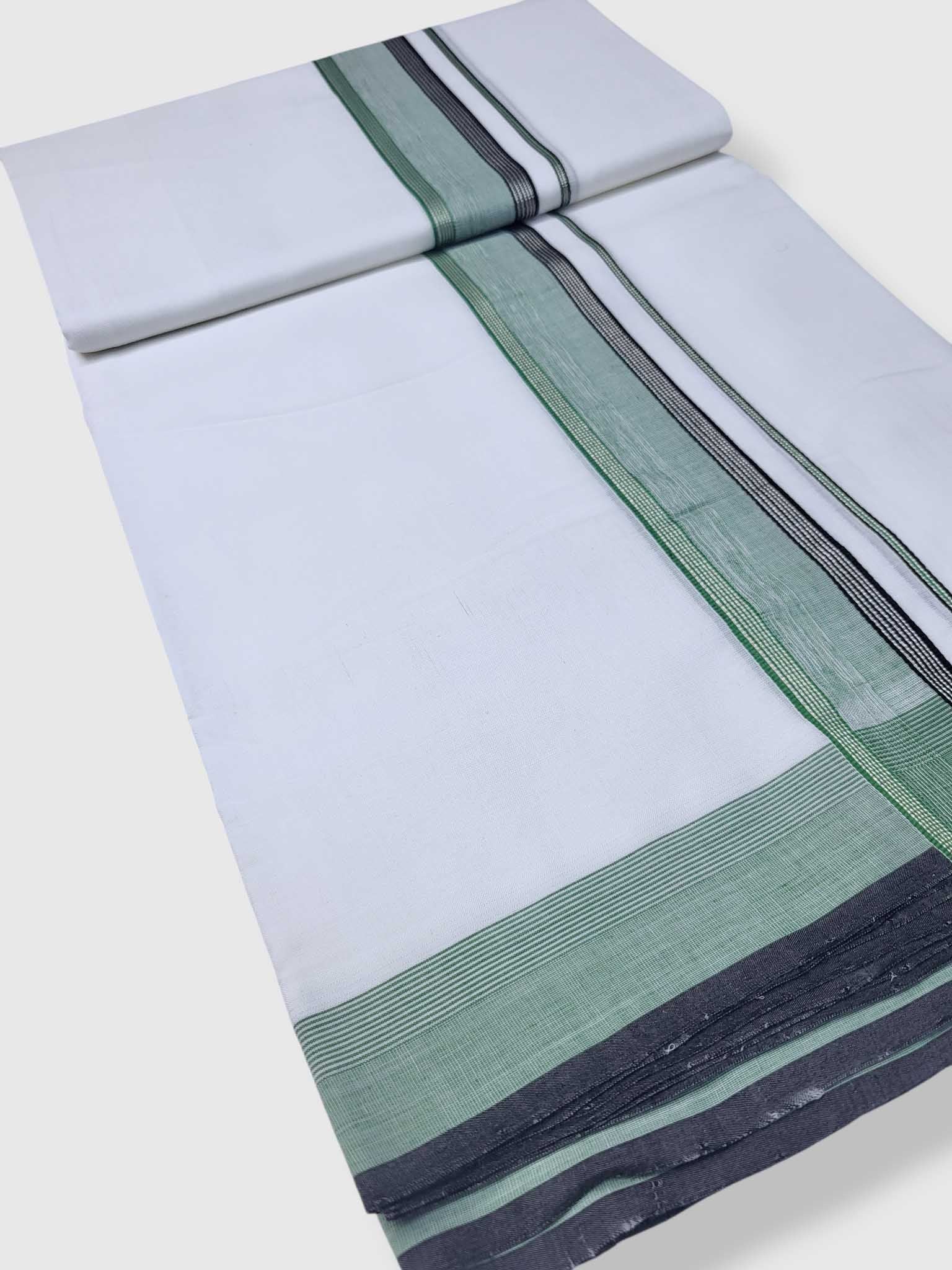 Kerala Premium Balaramapuram Handloom Dhoti/Mundu for Men
