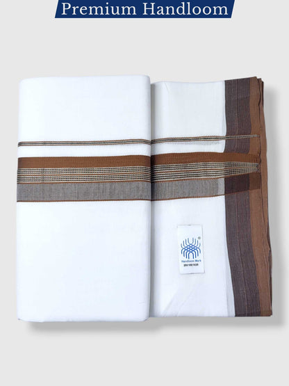 Kerala Premium Balaramapuram Handloom Dhoti/Mundu for Men