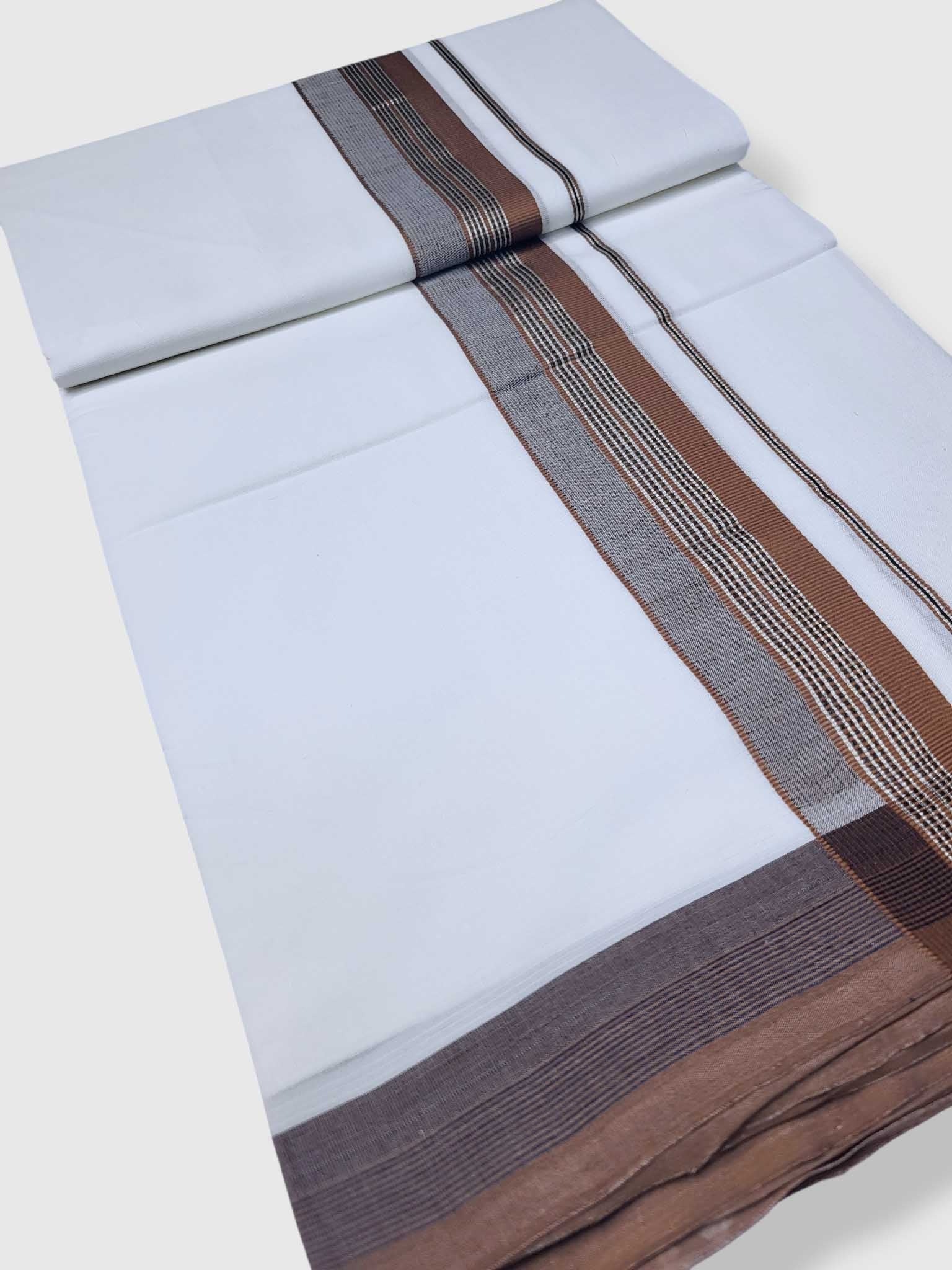 Kerala Premium Balaramapuram Handloom Dhoti/Mundu for Men