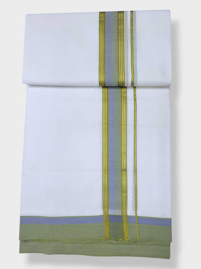 Kerala Premium Balaramapuram Handloom Dhoti/Mundu for Men