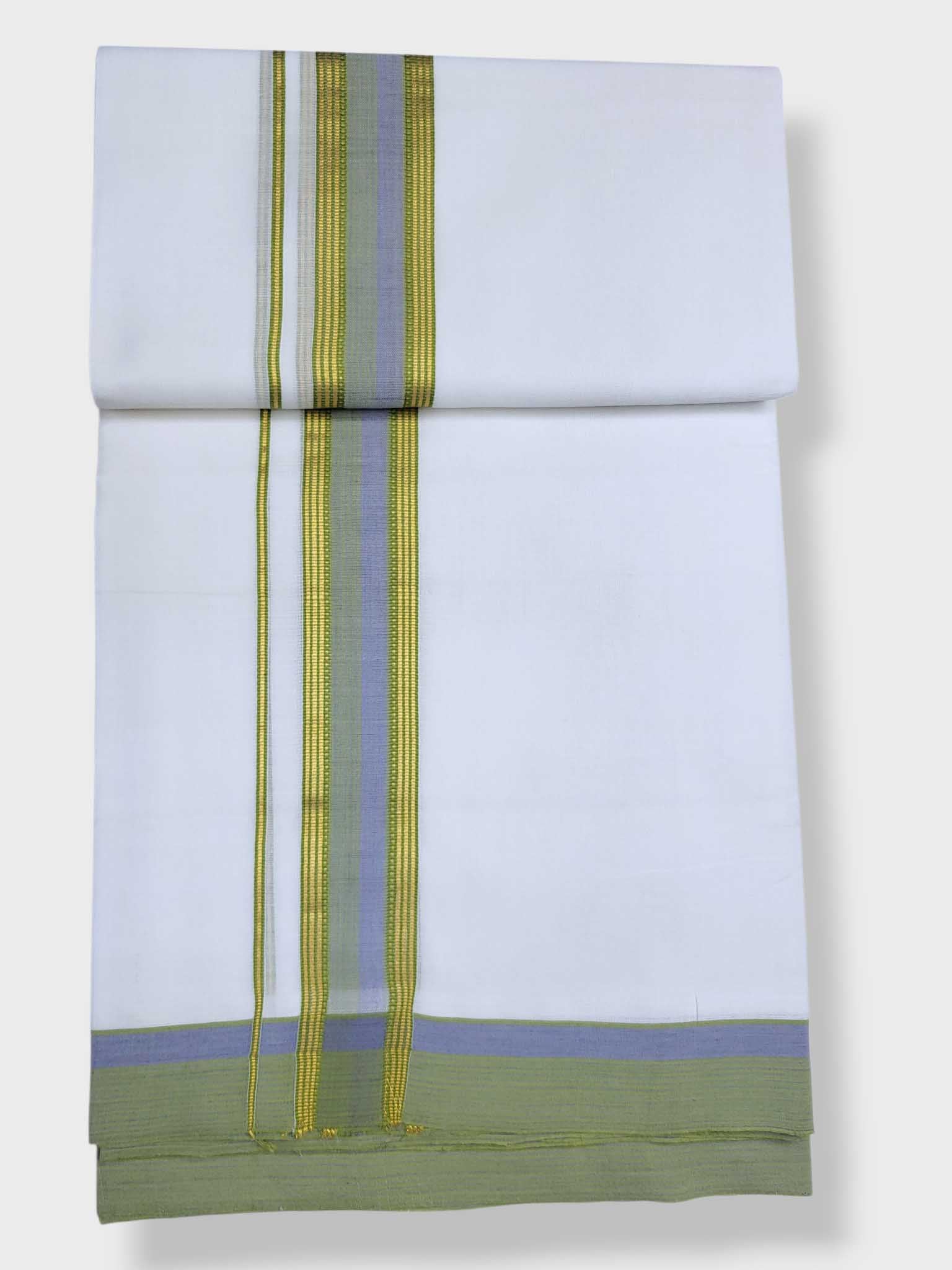 Kerala Premium Balaramapuram Handloom Dhoti/Mundu for Men