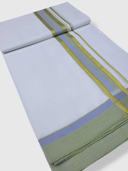 Kerala Premium Balaramapuram Handloom Dhoti/Mundu for Men