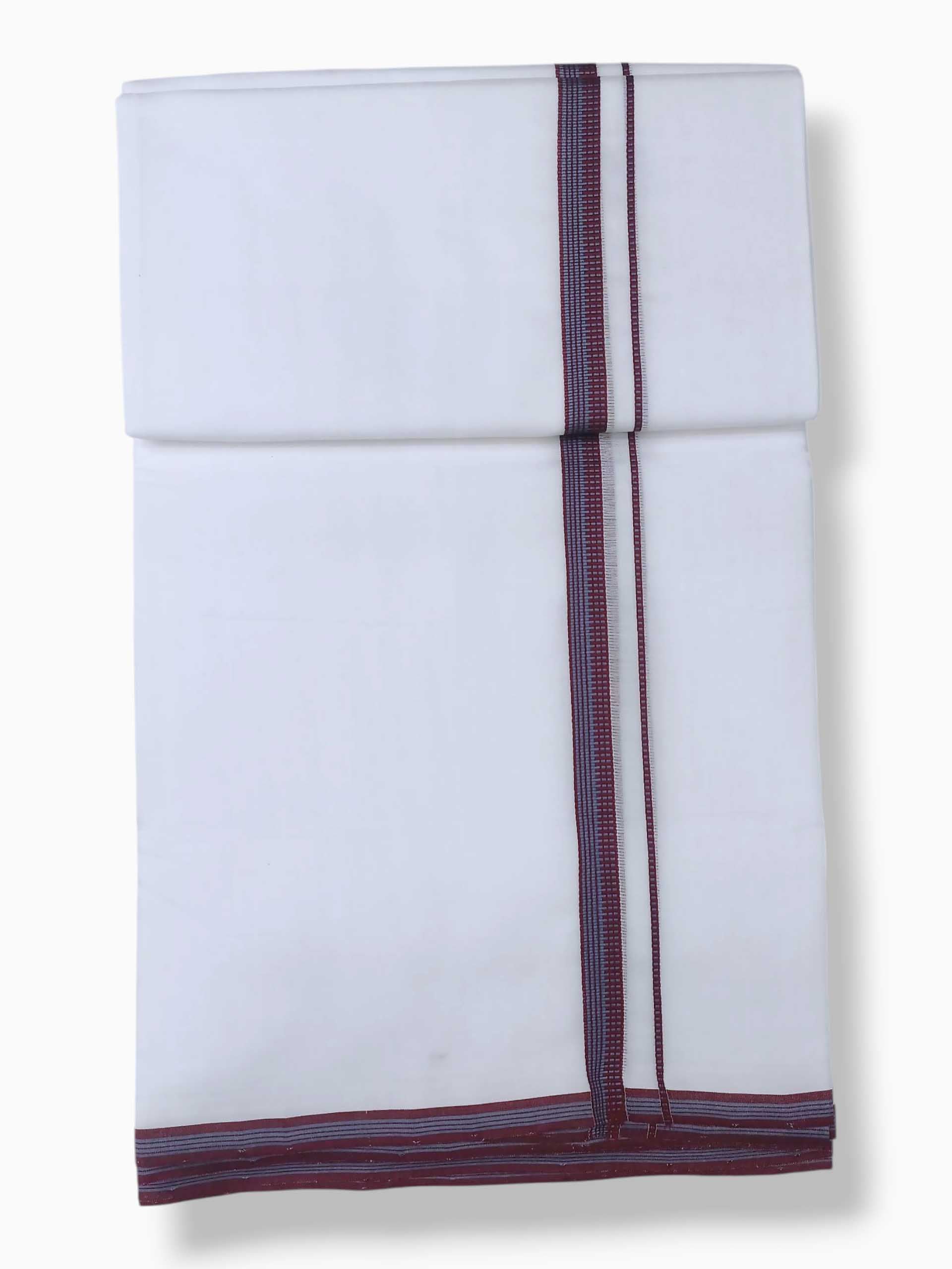 Kerala Premium Balaramapuram Handloom Dhoti/Mundu for Men