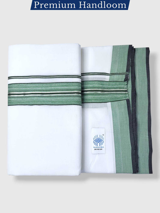 Kerala Premium Balaramapuram Handloom Dhoti/Mundu for Men