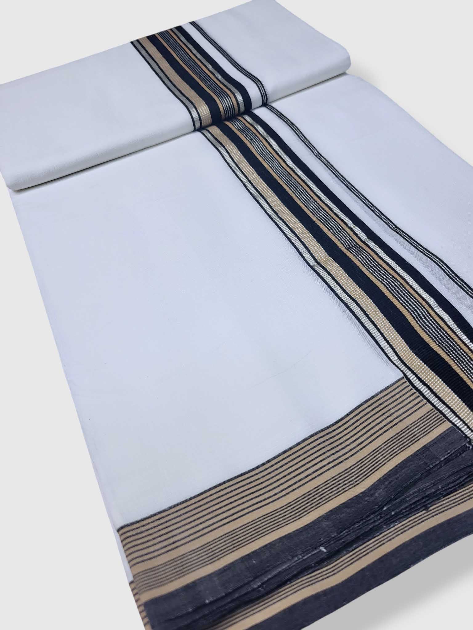 Kerala Premium Balaramapuram Handloom Dhoti/Mundu for Men