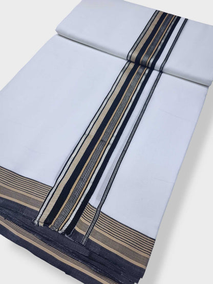 Kerala Premium Balaramapuram Handloom Dhoti/Mundu for Men