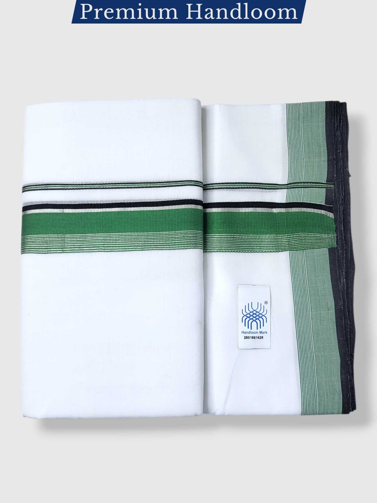 Kerala Premium Balaramapuram Handloom Dhoti/Mundu for Men