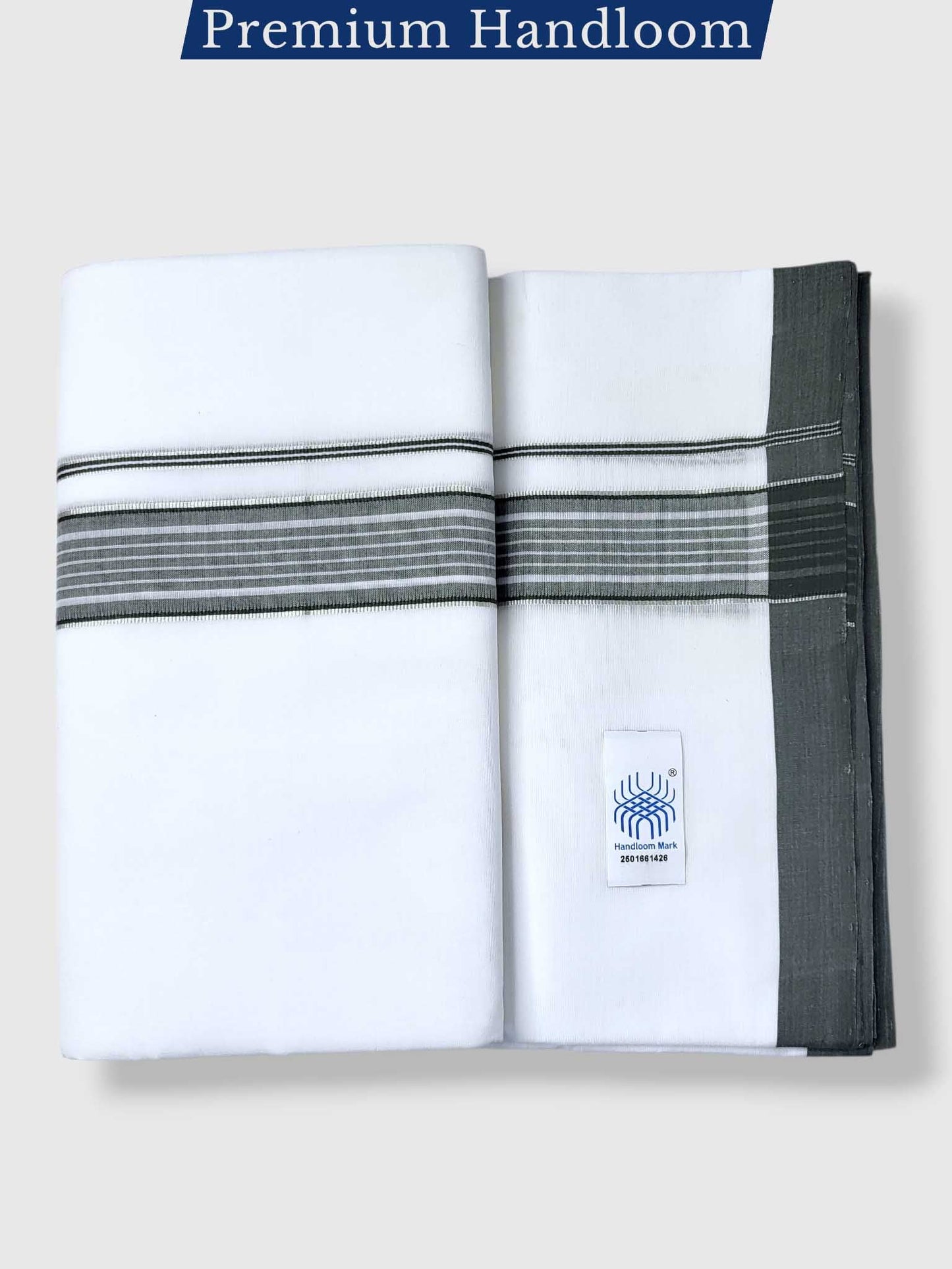 Kerala Premium Balaramapuram Handloom Dhoti/Mundu for Men