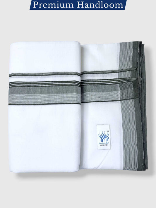 Kerala Premium Balaramapuram Handloom Dhoti/Mundu for Men