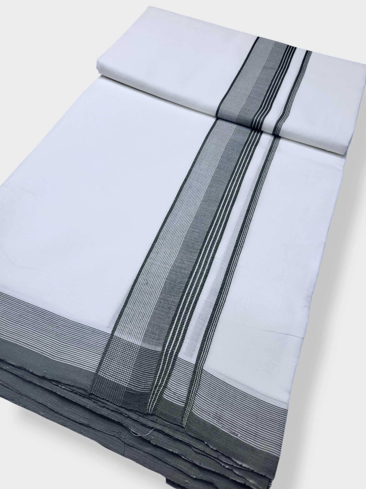 Kerala Premium Balaramapuram Handloom Dhoti/Mundu for Men