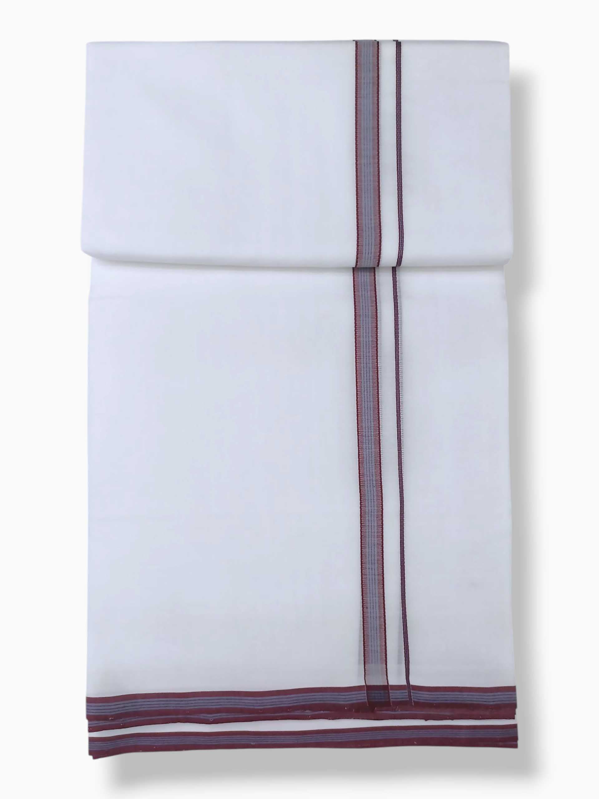 Kerala Premium Balaramapuram Handloom Dhoti/Mundu for Men