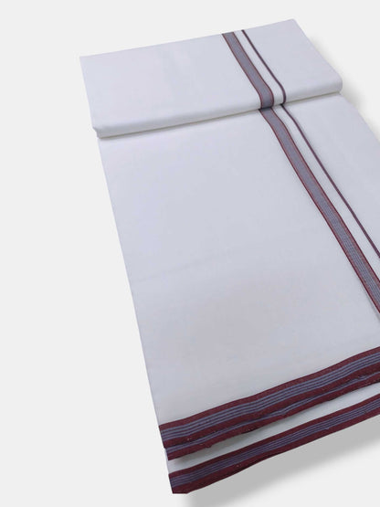 Kerala Premium Balaramapuram Handloom Dhoti/Mundu for Men