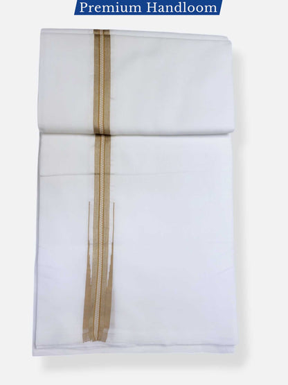 Kerala Premium Balaramapuram Handloom Dhoti/Mundu for Men