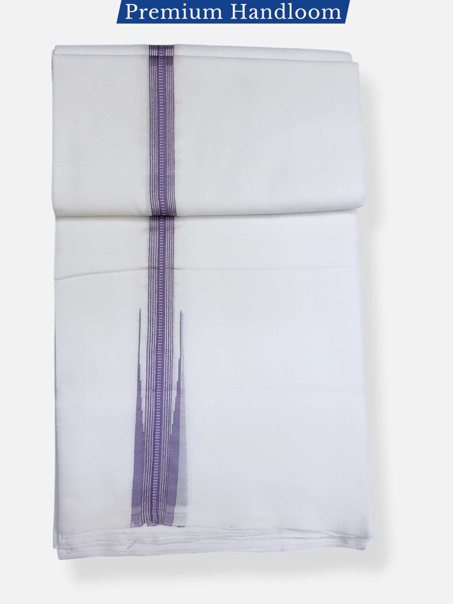 Kerala Premium Balaramapuram Handloom Dhoti/Mundu for Men
