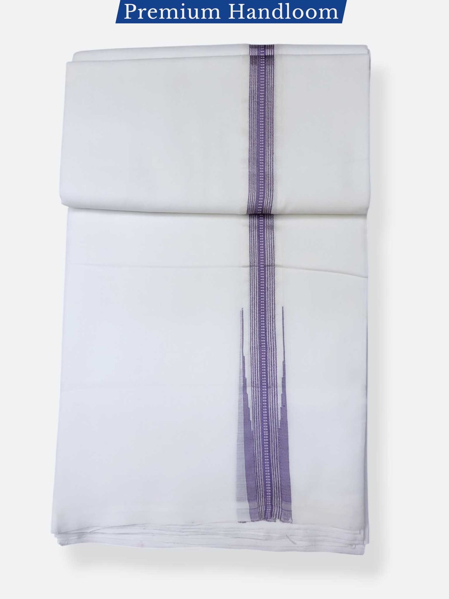 Kerala Premium Balaramapuram Handloom Dhoti/Mundu for Men
