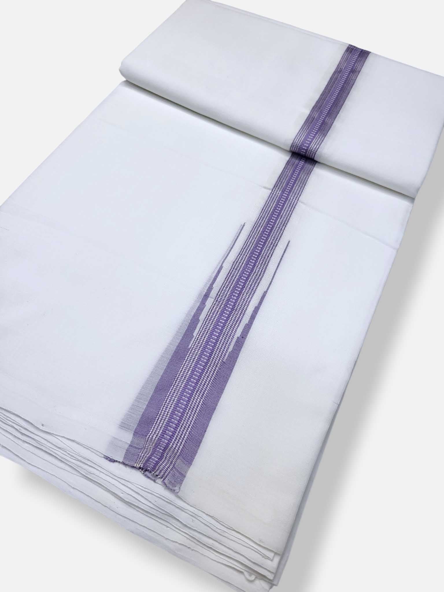 Kerala Premium Balaramapuram Handloom Dhoti/Mundu for Men