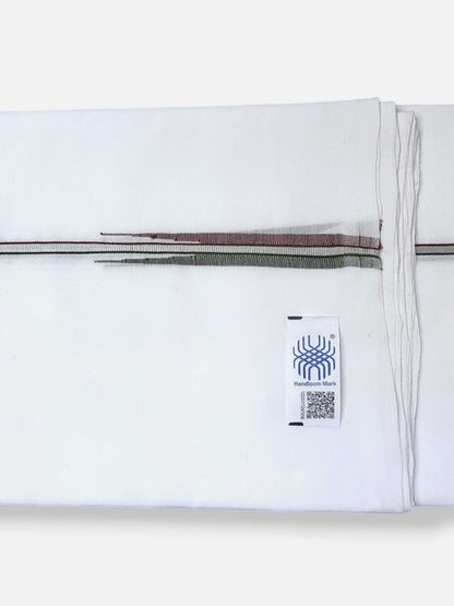 Kerala Premium Balaramapuram Handloom Dhoti/Mundu for Men