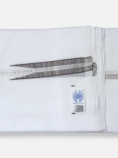 Kerala Premium Balaramapuram Handloom Dhoti/Mundu for Men