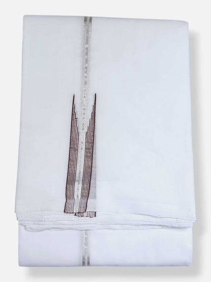 Kerala Premium Balaramapuram Handloom Dhoti/Mundu for Men