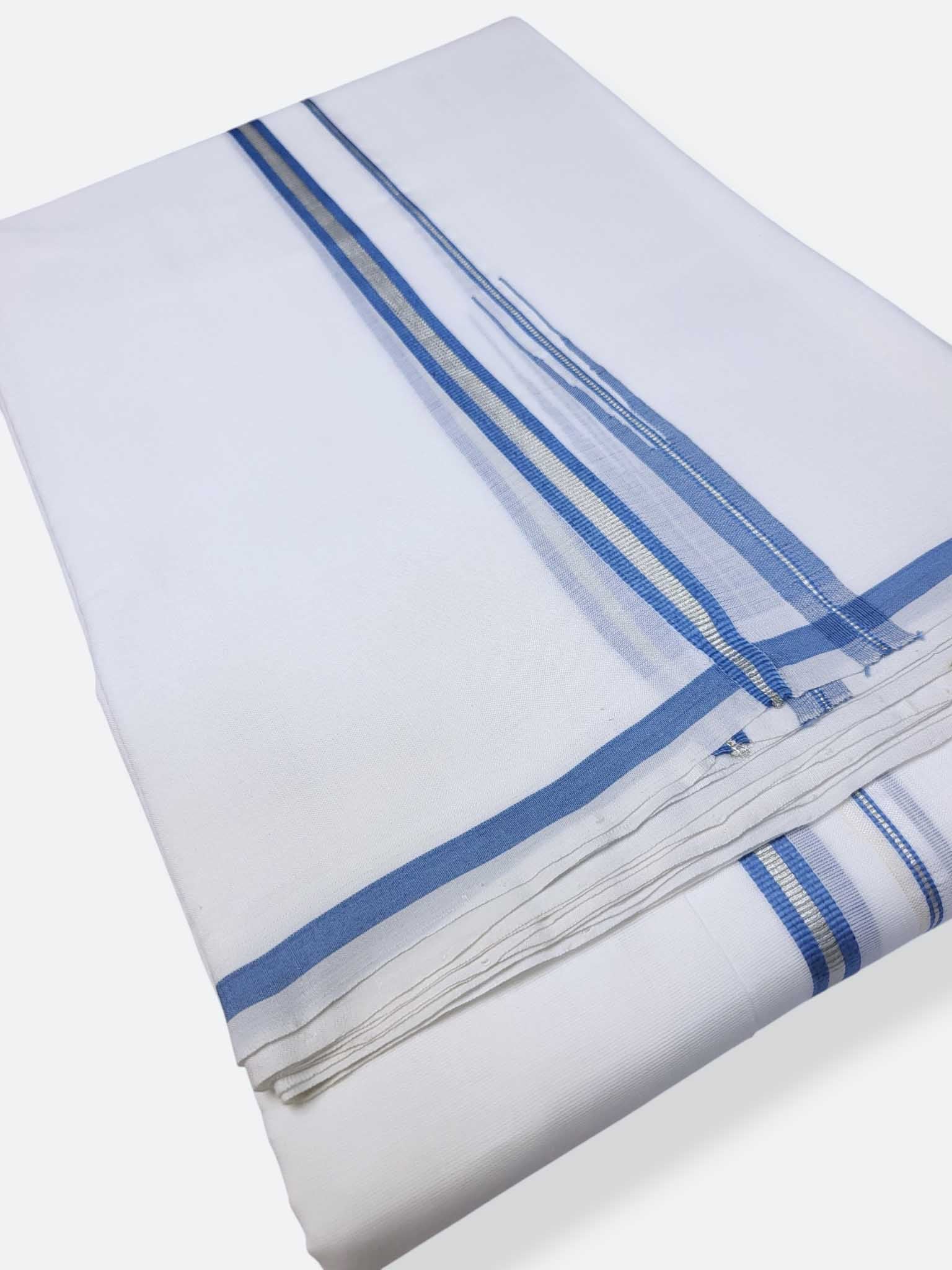 Kerala Premium Balaramapuram Handloom Dhoti/Mundu for Men
