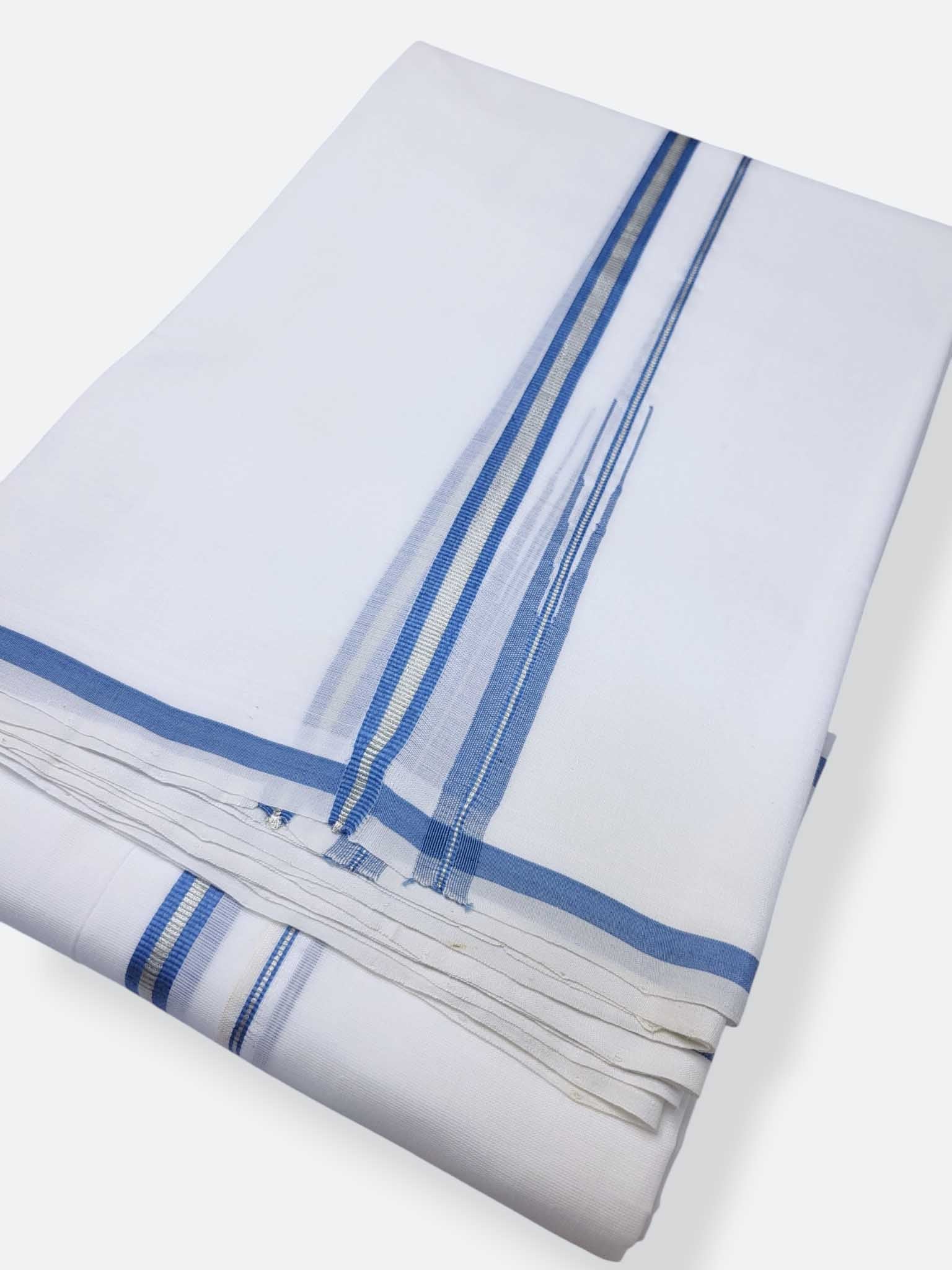 Kerala Premium Balaramapuram Handloom Dhoti/Mundu for Men