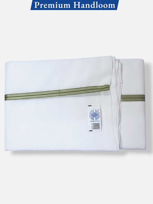 Kerala Premium Balaramapuram Handloom Dhoti/Mundu for Men