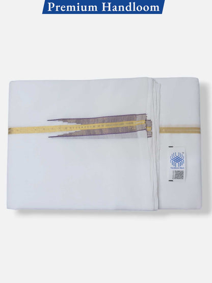 Kerala Premium Balaramapuram Handloom Dhoti/Mundu for Men