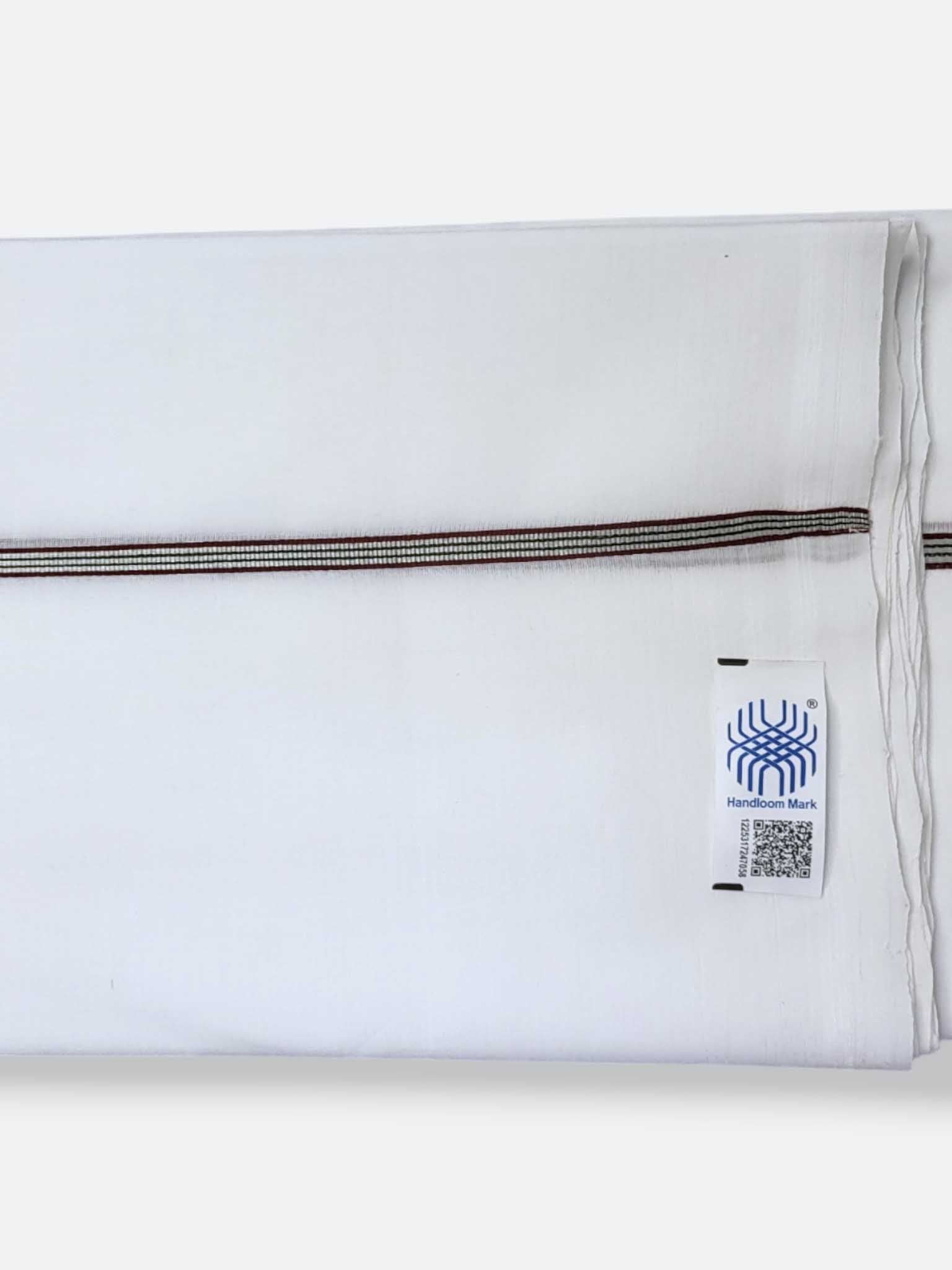 Kerala Premium Balaramapuram Handloom Dhoti/Mundu for Men