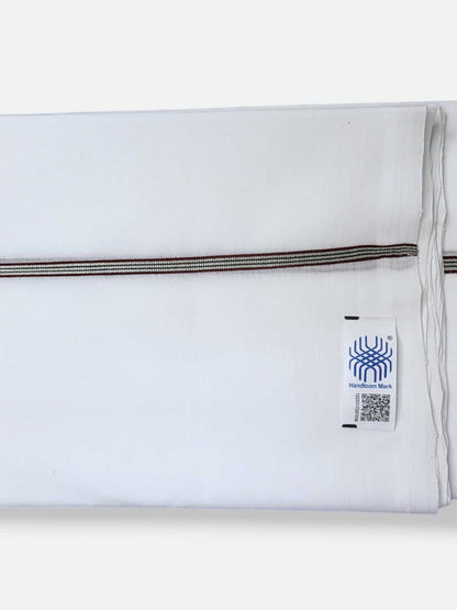 Kerala Premium Balaramapuram Handloom Dhoti/Mundu for Men