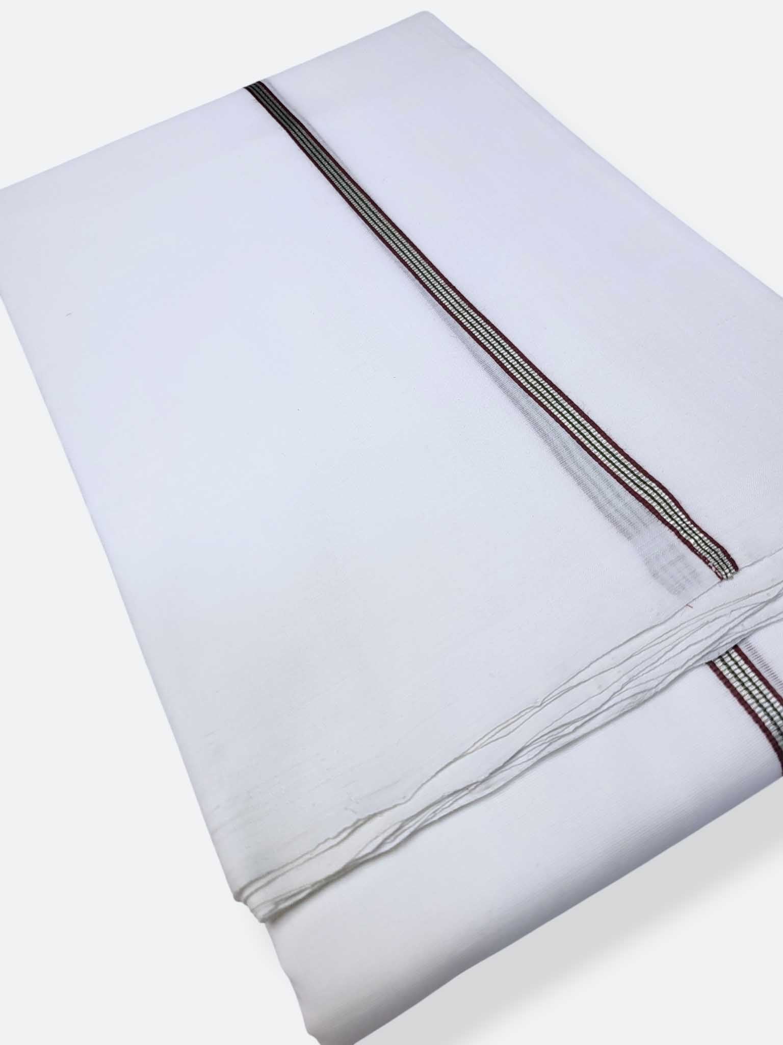Kerala Premium Balaramapuram Handloom Dhoti/Mundu for Men