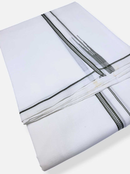 Kerala Premium Balaramapuram Handloom Dhoti/Mundu for Men