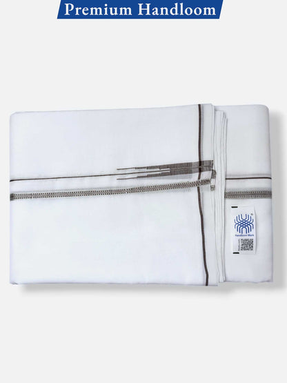 Kerala Premium Balaramapuram Handloom Dhoti/Mundu for Men