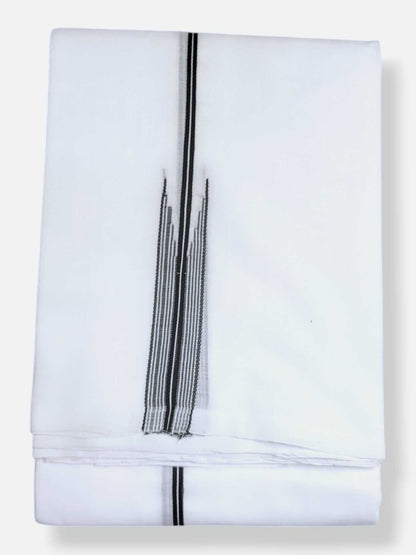 Kerala Premium Balaramapuram Handloom Dhoti/Mundu for Men