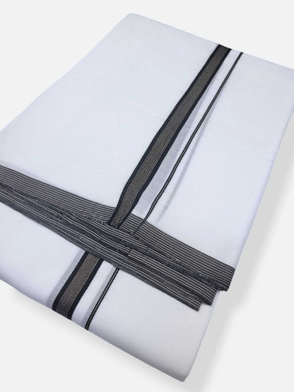 Kerala Premium Balaramapuram Handloom Dhoti/Mundu for Men