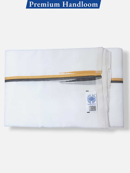 Kerala Premium Balaramapuram Handloom Dhoti/Mundu for Men