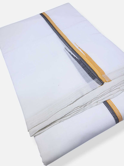 Kerala Premium Balaramapuram Handloom Dhoti/Mundu for Men