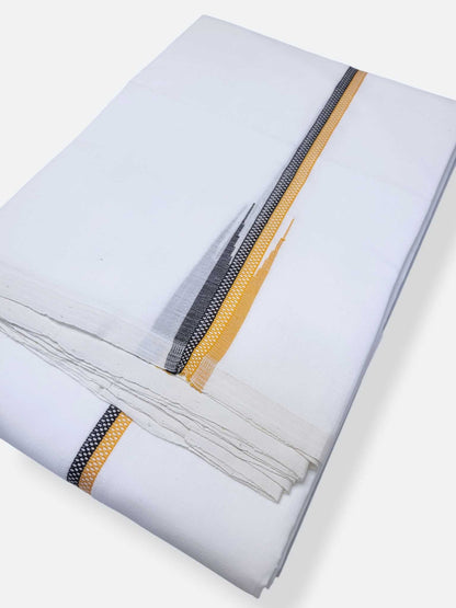 Kerala Premium Balaramapuram Handloom Dhoti/Mundu for Men
