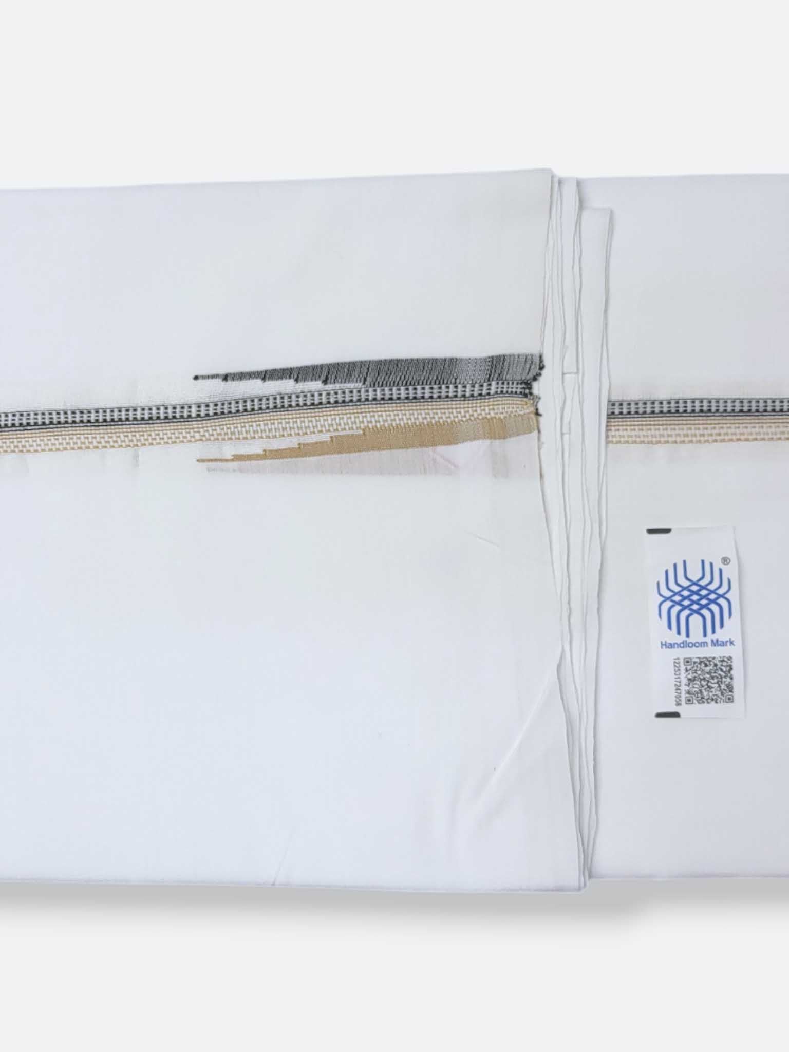 Kerala Premium Balaramapuram Handloom Dhoti/Mundu for Men