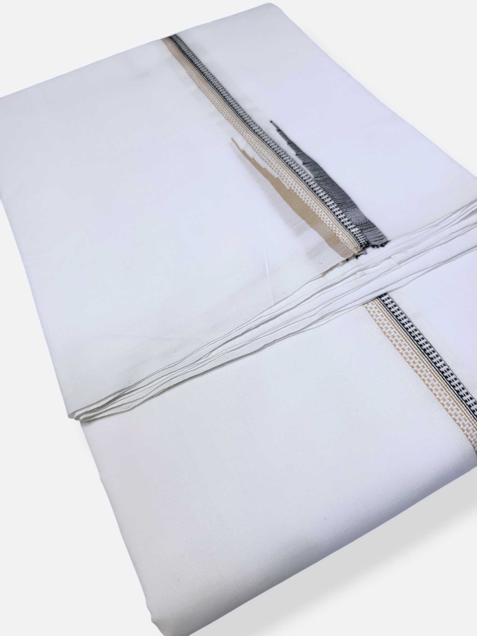 Kerala Premium Balaramapuram Handloom Dhoti/Mundu for Men