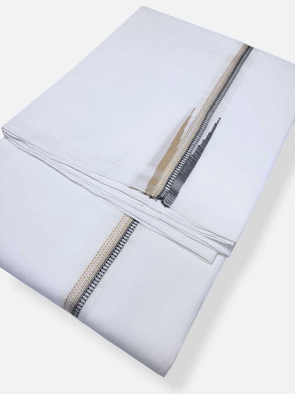 Kerala Premium Balaramapuram Handloom Dhoti/Mundu for Men