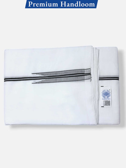 Kerala Premium Balaramapuram Handloom Dhoti/Mundu for Men