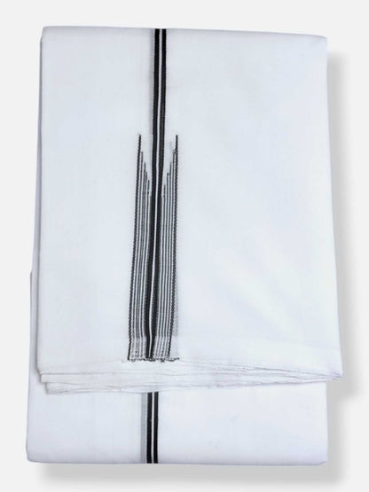 Kerala Premium Balaramapuram Handloom Dhoti/Mundu for Men