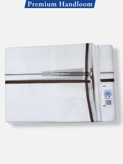 Kerala Premium Balaramapuram Handloom Dhoti/Mundu for Men